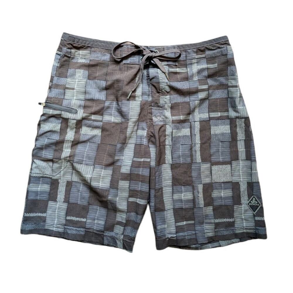 Prana Men's 9" Geometric Board Shorts